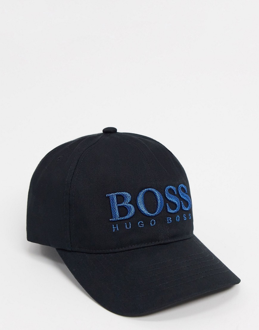 BOSS Fero large logo baseball cap in black