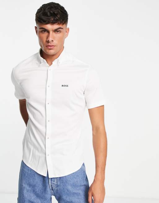 Boss short sleeve deals shirts