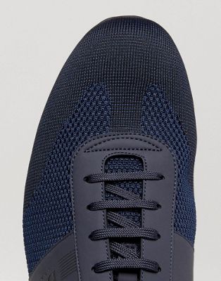 hugo boss knitted trainers