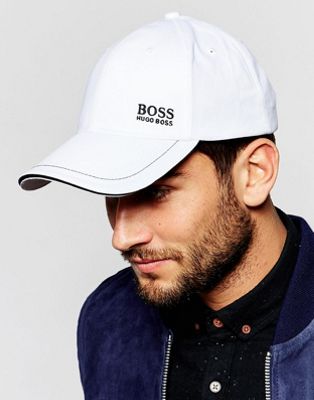 boss men's logo twill cap