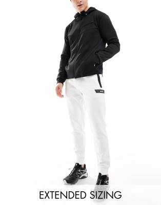 BOSS Green Hadiko 1 joggers in white | ASOS