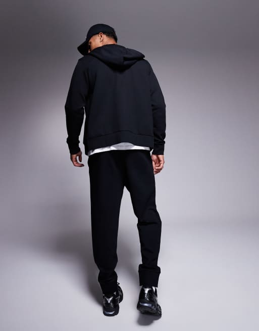 BOSS Green Hadiko cuffed trackies regular fit in black (part of a set), 5 of 5