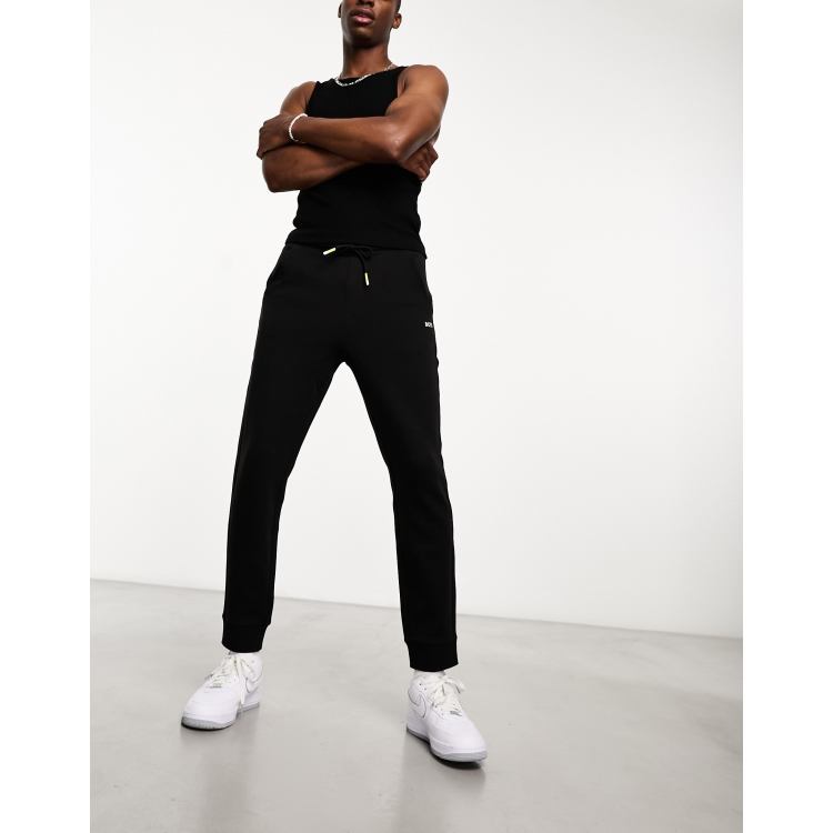 BOSS Green Hadiko regular fit joggers in black