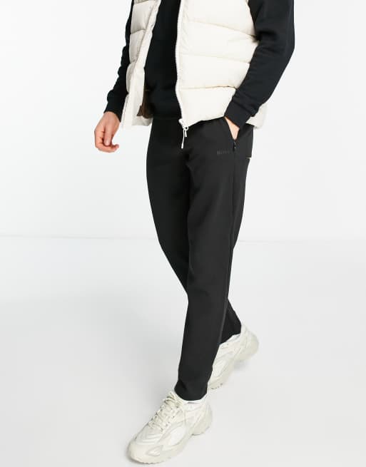 BOSS Green Hique joggers in black  