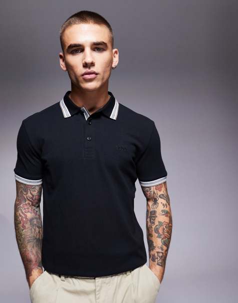 BOSS - Green Paddy - Polo - Noir - view 1