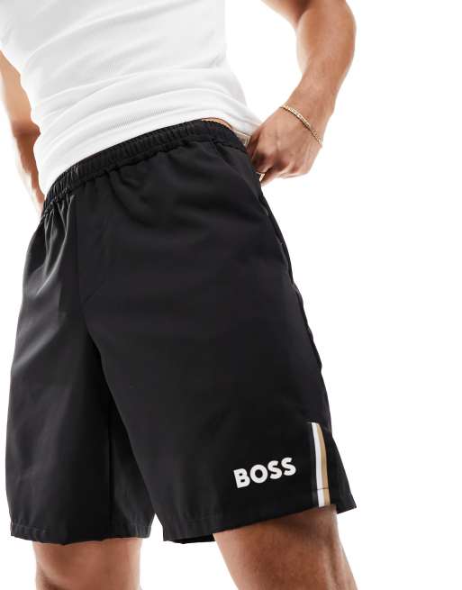 Boss cheap black shorts