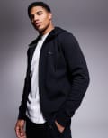 [BOSS Green] BOSS Green Saggy full zip hoodie regular fit in black (part of a set) XS black