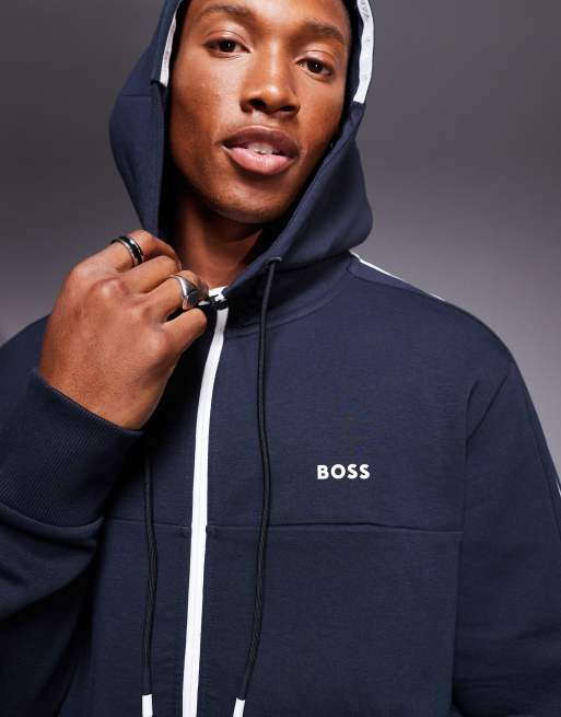 Stylish Hoodies Green Hugo Boss Hoodie Hugo Boss Mens Olive Green