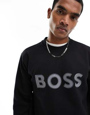 BOSS Green BOSS Green Salbo 1 sweatshirt in black
