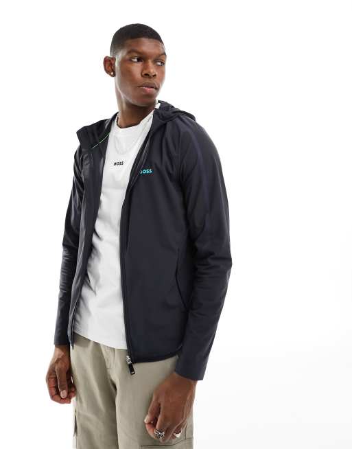 Boss deals navy jacket