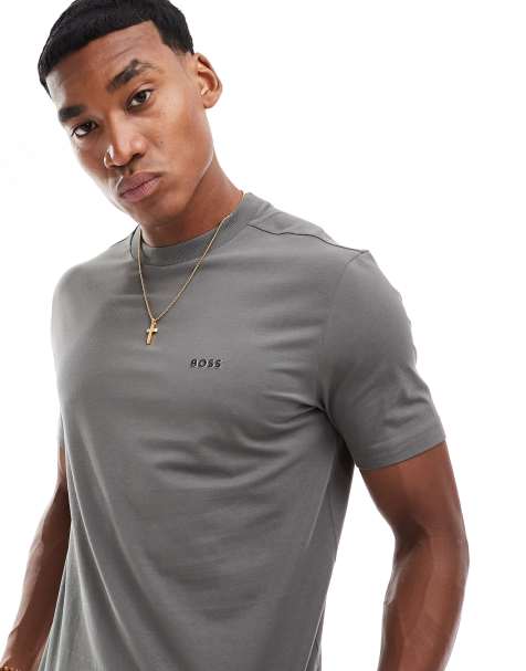 BOSS Green - T-shirt - Gris - view 1
