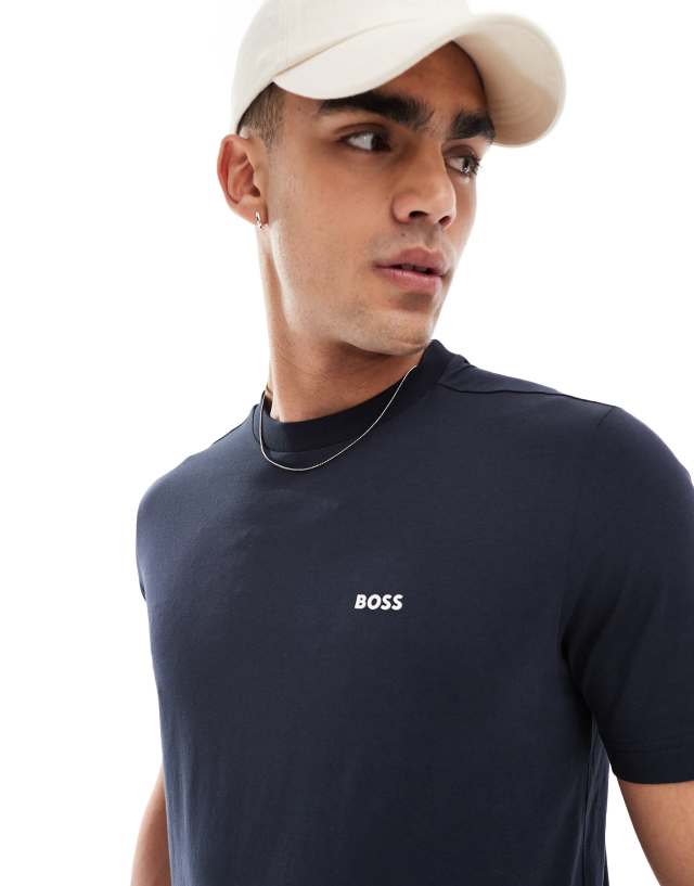 BOSS Green - t-shirt in navy