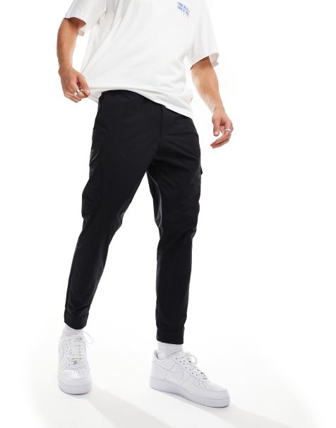 BOSS Green - T-urbanex - Pantalon cargo - Noir - view 1
