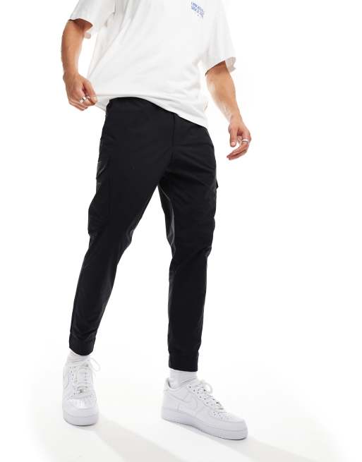 BOSS Green – T-urbanex – Svarta cargobyxor