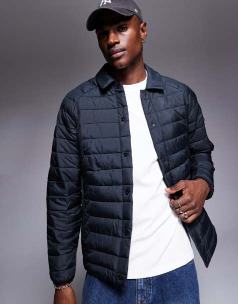 BOSS Green - Taranis - Piumino leggero blu navy - view 1