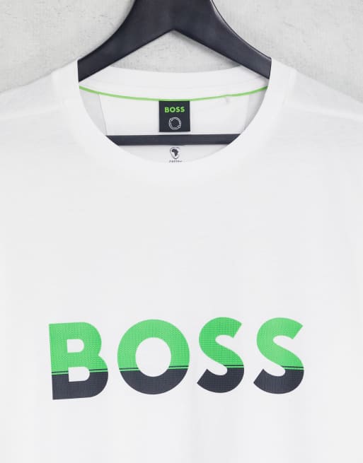 Boss on sale green logo