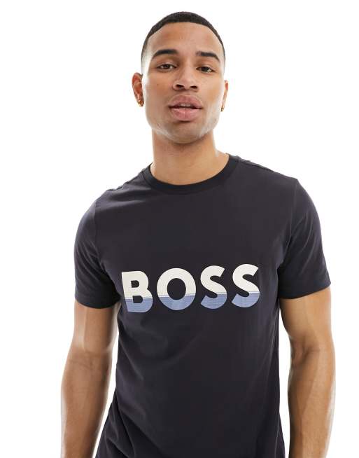 Green boss on sale t shirt