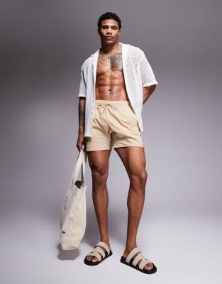 Boss Bodywear Boss Iconic Side Stripe Logo Swim Shorts