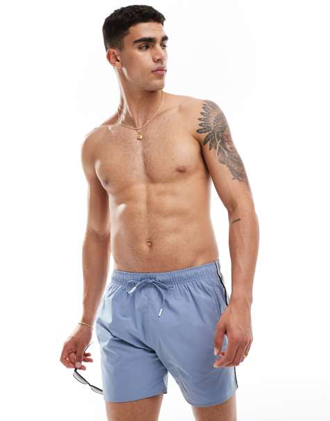 BOSS - Iconic - Zwemshort in blauw - view 1