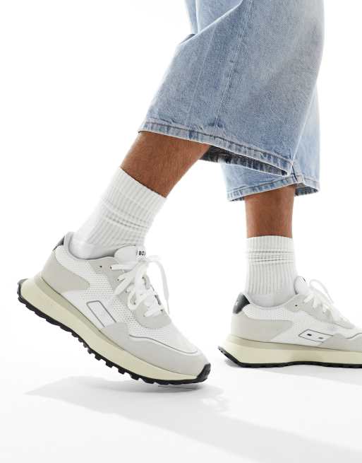 BOSS – Jonah – Runner-Sneaker in Weiß