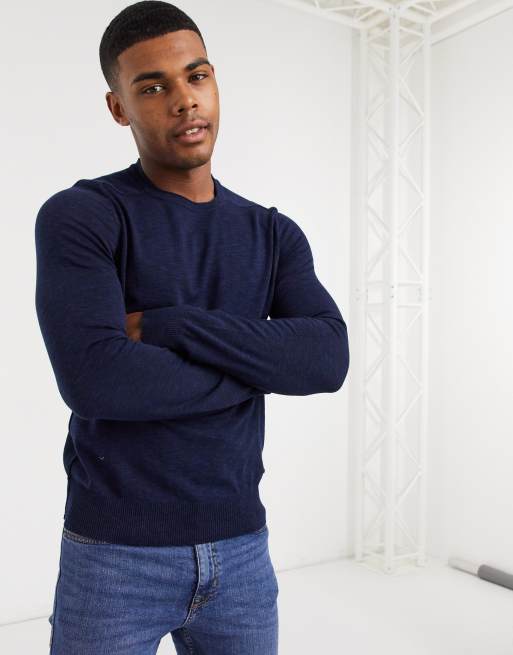 BOSS kabiro crew neck jumper | ASOS