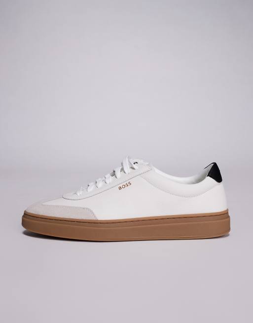 BOSS - Kieran Court - Sneakers bianche, 2 di 5
