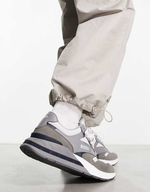 BOSS - Kurt Runn - Baskets - Gris, 2 de 4
