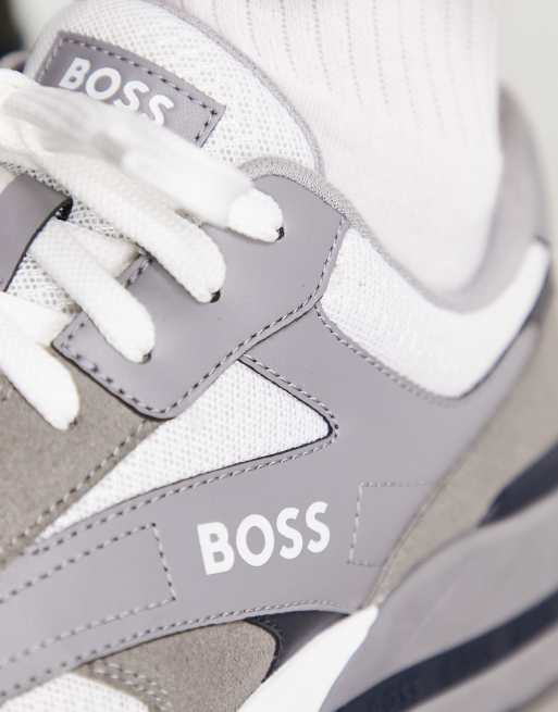 BOSS - Kurt Runn - Baskets - Gris, 3 de 4