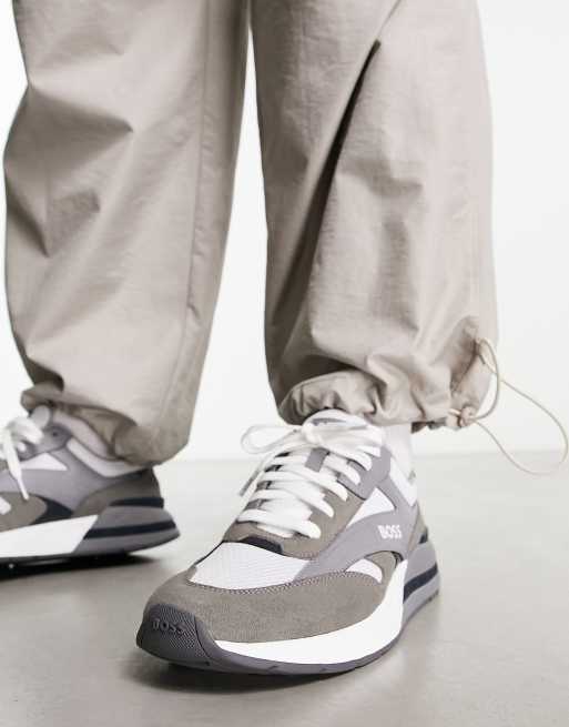 BOSS - Kurt Runn - Baskets - Gris, 4 de 4