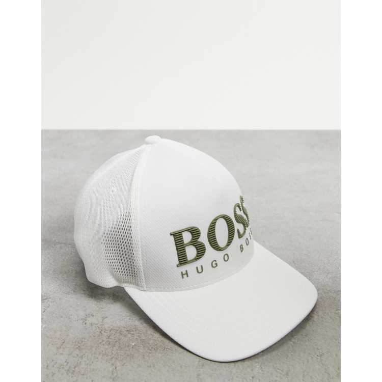 Hugo boss white clearance hat