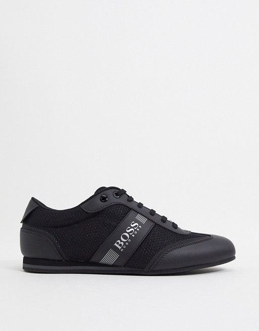 BOSS Lighter Lowp trainers in black