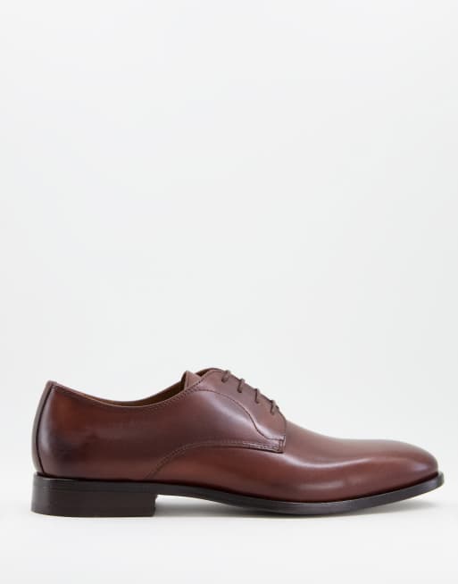 BOSS Lisbon lace up shoes in brown