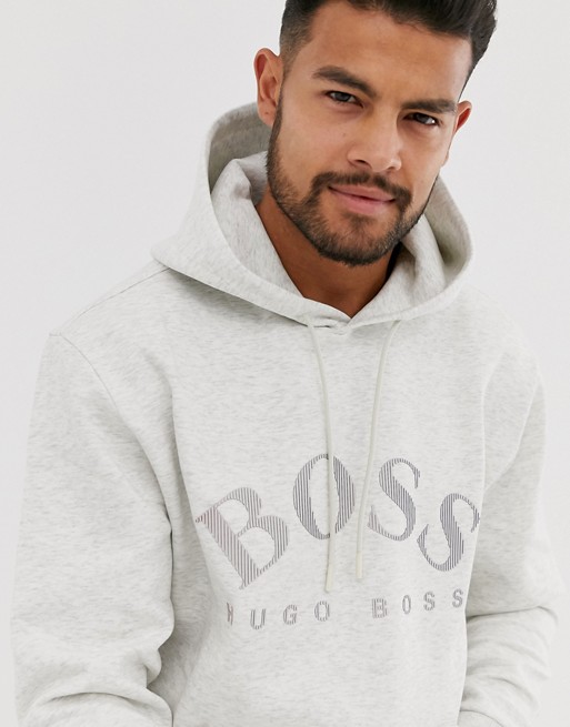 BOSS logo hooded sweat