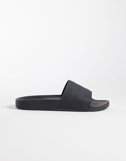 Boss logo slider in black, 2 of 4