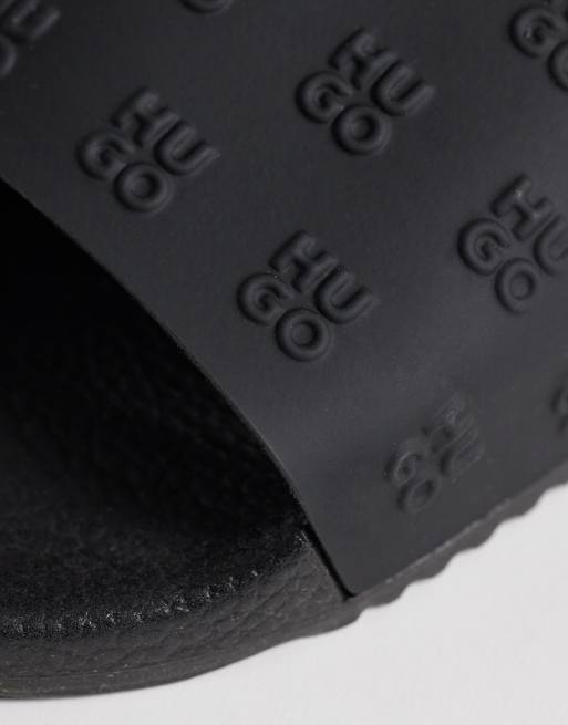 Boss logo slider in black, 3 of 4