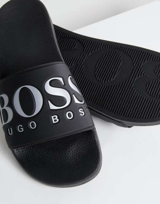 Hugo boss sliders on sale mens