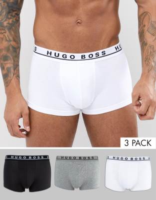 BOSS - Lot de 3 boxers - Multicolore