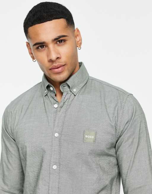 BOSS - Mabsoot - Camicia verde