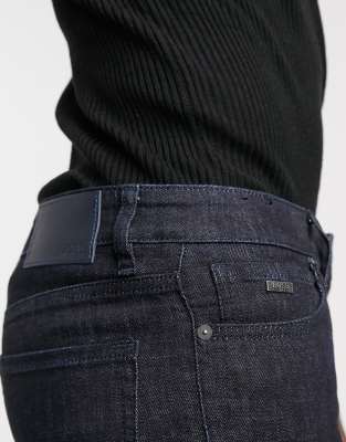 boss maine regular fit jeans dark blue