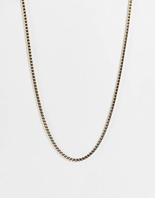 BOSS neck chain in gold
