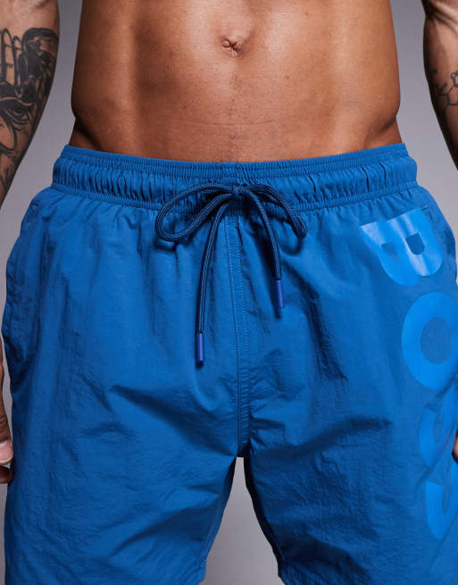 Boss - Octopus - Short de bain à logo - Bleu, 4 de 5