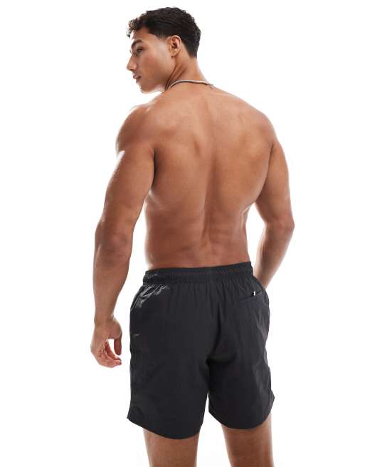 BOSS Octopus Swim Shorts In Black