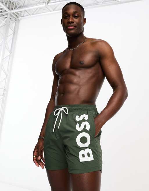 Green hugo clearance boss swim shorts