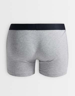 BOSS One 3-pack boxer briefs in black, white and grey