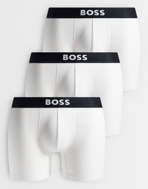 BOSS One 3-pack boxer briefs in white
