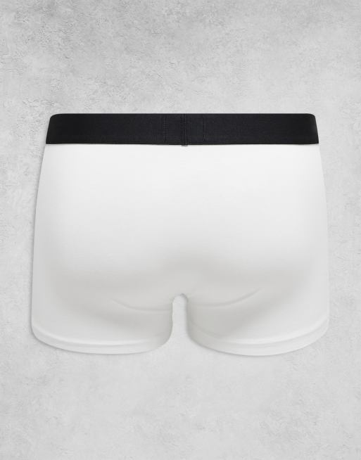 BOSS - One Bodywear - Lot de 3 boxers avec logo emblématique sur le devant - Blanc, 3 de 3