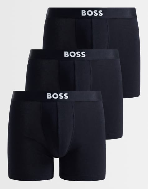 BOSS - One - Confezione da 3 boxer neri - view 1