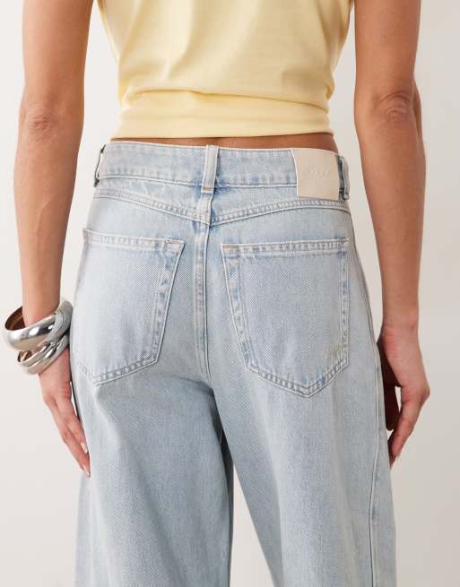 BOSS Orange – 1.0 – Ljusblå, avslappnade jeans med ballongben, 5 av 5