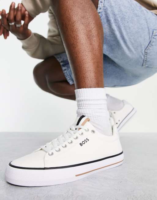 Boss canvas shoes online