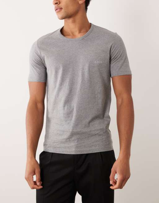 BOSS Orange Bodywear 3 pack t-shirts in black, white and grey, 2 of 5